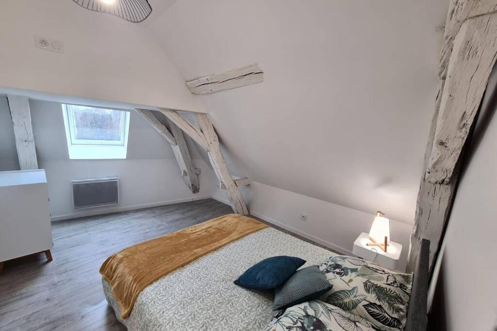 Centre Ville 3 Pieces Envoutant Sous Combles 40M² Joigny Eksteriør billede