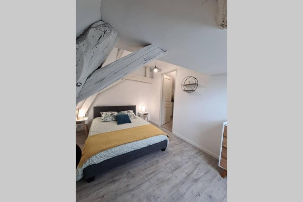 Centre Ville 3 Pieces Envoutant Sous Combles 40M² Joigny Eksteriør billede